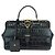 Bolso de mano Gucci 303885 de cocodrilo Negro