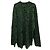 Prenda de punto de lana y poliamida jacquard con eslogan Balenciaga Verde - vista 2