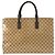 Gucci GG Crystal Aktentasche Beige Dunkelbraun - Ansicht 2
