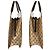 Gucci GG Crystal Aktentasche Beige Dunkelbraun - Ansicht 8
