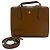 Tory Burch Blake Leder 2-Way Tasche Braun