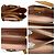 Tory Burch Blake Leder 2-Way Tasche Braun - Ansicht 7