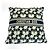Autre Marque Dior HYP02ASC1U Besticktes Canvas-Kissen Blau