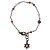 Autre Marque ANNA SUI Flower Metallarmband Golden