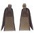 Borsa a tracolla in pelle Gucci Sherry Line Marrone - vista 8