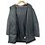 Autre Marque Cappotto lungo imbottito Nike Nero - vista 3