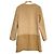 Autre Marque INED Wool Collarless Coat Beige - view 2