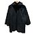 Chaqueta drapeada de piel de conejo Armani Collezioni Negro - vista 6