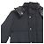 Autre Marque Chaqueta de cuero y plumón wjk Negro - vista 3
