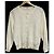 Autre Marque Cardigan in pizzo Ingeborg Bianco Bianco sporco
