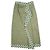 Gonna Dries Van Noten SOLE 8227 in viscosa e cotone Verde