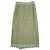 Gonna Dries Van Noten SOLE 8227 in viscosa e cotone Verde - vista 2