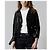 Autre Marque chaqueta de cuero shrink beautiful people Negro - vista 3