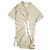 Dries Van Noten CLICK 8329 W.W.SHIRT Camisa de algodón Beige Arena