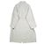 Dries Van Noten ROOLSY 9034 W.W.COAT Abrigo de mezcla de algodón y seda Blanco - vista 2