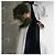 Dries Van Noten ROOLSY 9034 W.W.COAT Abrigo de mezcla de algodón y seda Blanco - vista 3