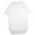 Autre Marque ATON SUVIN 60/2 S/S T-Shirt aus Baumwolle mit rundem Saum Weiß - Ansicht 2