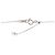 Autre Marque Collana di diamanti Pt900 Pt850 Argento - vista 5