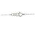 Autre Marque Platin-Diamant-Halskette PT900 PT850 Silber - Ansicht 5