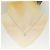 Autre Marque Platin-Diamant-Halskette PT900 PT850 Silber - Ansicht 6