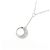 Autre Marque Pt850 Diamantenhalskette Silber - Ansicht 3