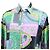 Versace HERITAGE FIT Hemd aus 100% Seide Mehrfarben - Ansicht 2