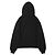 Céline Sudadera Loose Hoodie Celine de algodón y cachemira Negro - vista 7