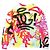 Dolce & Gabbana Sudadera de algodón Dolce&Gabbana Graffiti DG Logo Multicolor - vista 5