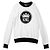 Dolce & Gabbana Sudadera de algodón French Terry Dolce&Gabbana Negro Blanco