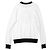 Dolce & Gabbana Sudadera de algodón French Terry Dolce&Gabbana Negro Blanco - vista 6