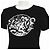 T-shirt in cotone Hermès Micro Cartouche FAUBOURG RAINBOW36 Nero Bianco - vista 2