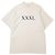 Camiseta de algodón con bordado Balenciaga Blanco Blanco roto