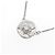 Autre Marque Collar de Pt850 y diamantes Plata - vista 3