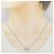 Autre Marque Collar de Pt850 y diamantes Plata - vista 6