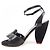 Céline Sandalen aus Leder Schwarz - Ansicht 2