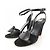Céline Sandalen aus Leder Schwarz - Ansicht 3