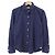 Autre Marque Camisa Giannetto de mezcla de cashmere Azul Azul marino