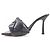 Bottega Veneta 608854VBSS0 Sandali in lambskin Nero - vista 2