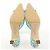 Sandali Manolo Blahnik MAYSALEBI Blu - vista 4