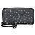 Jimmy Choo Long Wallet in Leder-Präge-Lizard-Optik Blau