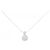 Autre Marque Diamantenhalskette Au750 Silber