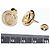 Orecchini Chopard Happy Spirit Au750 Diamanti D'oro - vista 4