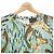 Top de algodão Loewe Castanho Azul Verde Marrom - vista 5