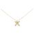 Autre Marque Collar de diamantes Au750 Dorado