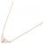 Autre Marque Collana K10 Pink Gold Diamond Rosa - vista 2