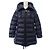 Cappotto in piuma Moncler SUYEN Blu Blu navy