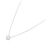 Autre Marque Diamantenhalskette PT900 PT850 Silber - Ansicht 2