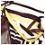 Dries Van Noten BW241-SCARF217-736 Borsa a tracolla 2 vie in pelle Giallo Senape - vista 9