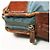 Autre Marque Borsetta Felisi 1845/DS in nylon e pelle Marrone Blu chiaro - vista 5