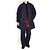Autre Marque Engineered Garments LINER JACKET PC Poplin Melton Jacket Blau Marineblau - Ansicht 3